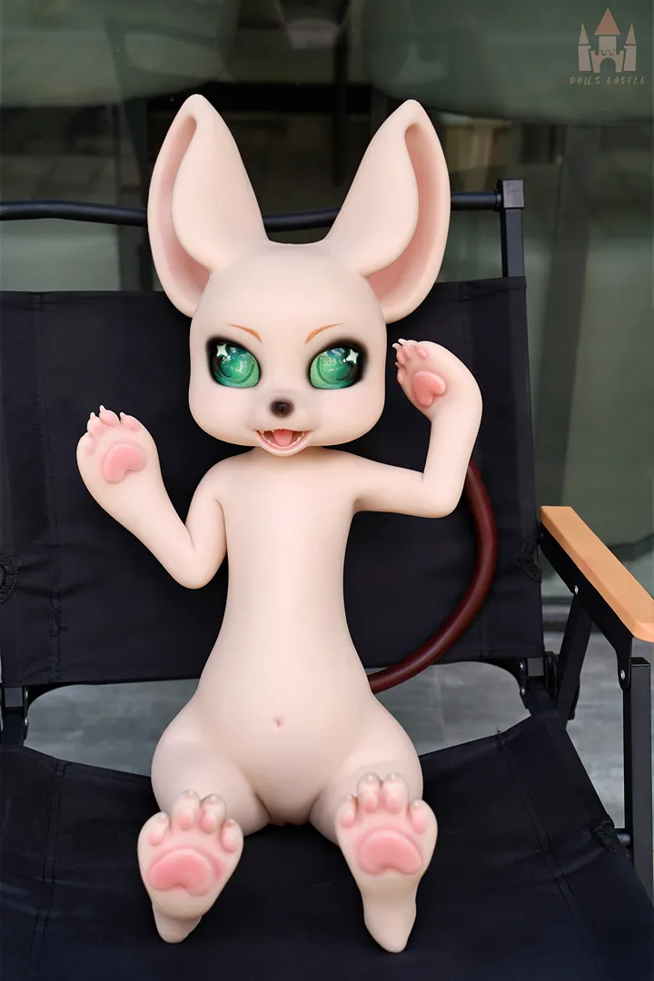 80cm (2ft7) Furry All-In-One Silicone Sex Doll - Cheese Mouse